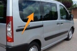 Toyota Proace O/S/R Fixed Window in Privacy Tint (LWB)