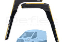 Ford Transit 2013> Deflec Smoked Wind Deflectors